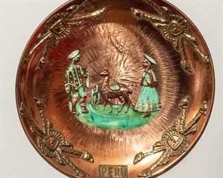 Peruvian Copper Plate