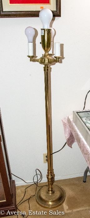 Brass Stiffel Floor Lamp