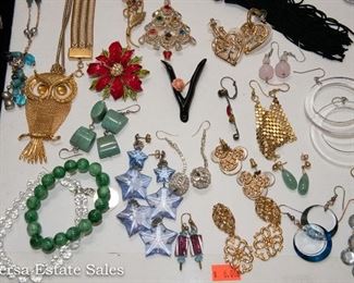 Vintage Costume and Sterling Jewelry