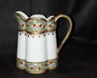 Hand painted Nippon Pitcher