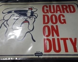 Guard Dog on Duty 