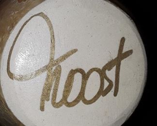 Hawaiian Vase Signed Troost 