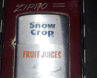 Snow Crop Zippo Lighter