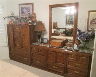 GUEST BEDROOM:  Man's Chest, Dresser/Mirror