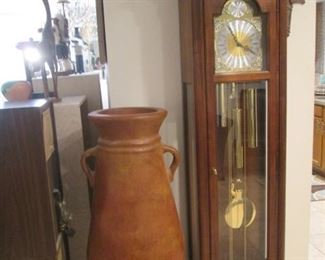 Grandfather Clock By Howard Miller. WORKING!