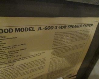 Speaker Model Detail