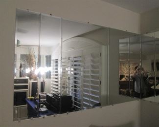 Several Mirrors with Beveled Edges, (In Living Room)