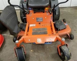 Husqvarna RZ5426 54 26HP Kohler Zero Turn. starts on 1 25 2020