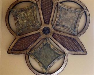 Wooden wall sculpture; $40