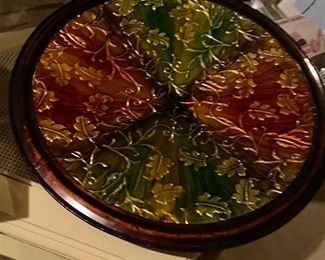 Large metal wall decor, $25