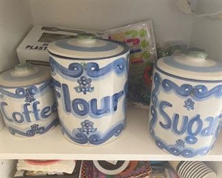 Mary Hadley canisters