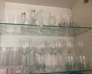 crystal stemware