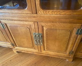 Sobota Collection by Century Asian breakfront; 72.5" W x 17" D x 82" H;  $750