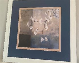 32" square Framed Artwork; $50