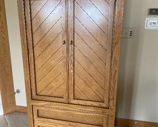 Huntley by Thomasville Armoire, 1975; $175.  Dimensions 63" H x 36" W x 19" D