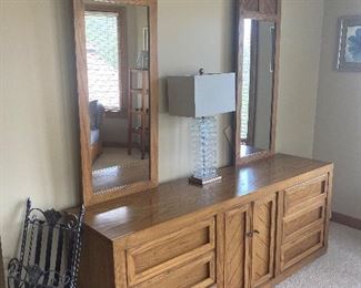 Double mirror dresser, Thomasville; $175