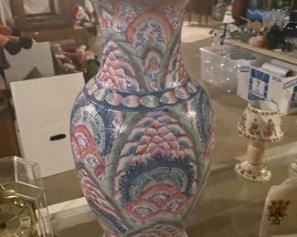 Porcelain Macau vase, $40