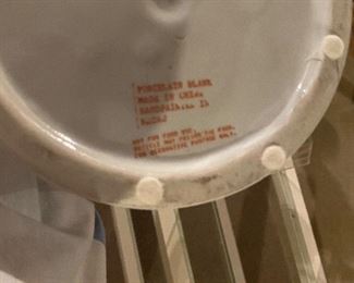 Porcelain Macau vase, $40