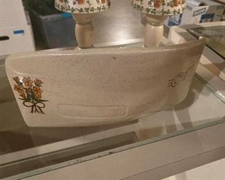 Vintage ceramic Love Letter envelope-shaped vase; $35