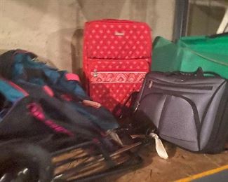 Vera Bradley luggage; $60