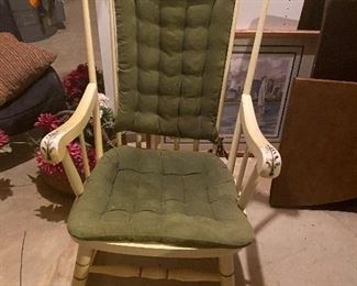 Vintage rocking chair; $50