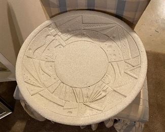 stone bowl (could be used as a birdbath); $35