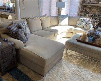 Walter E Smithe sectional; excellent condition; $1900