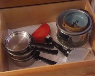 Vintage Duncan Hines Stainless Cookware
