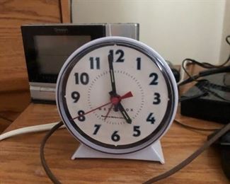 Collectible vintage alarm clocks