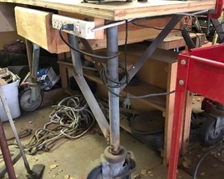 Large Industrial work table 