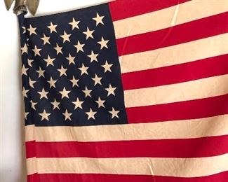 Large Vintage American flag