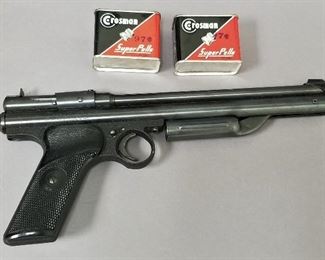 Crosman 130 .22 cal air pistol BB gun