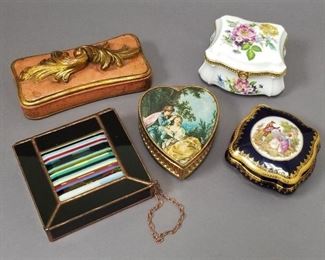 vintage trinket boxes