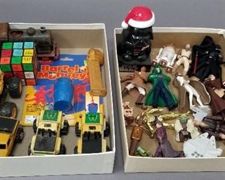 vintage plastic toy lots