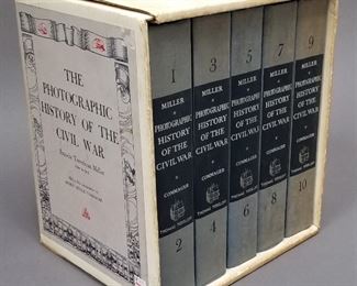 Miller - The Photographic History of the Civil War set
