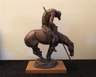 Austin Sculpture "The End of The Trail" by James Earle Fraser