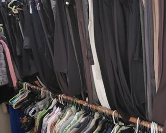 Over 500 Like New  womens clothes. Most size 8 -10 and medium