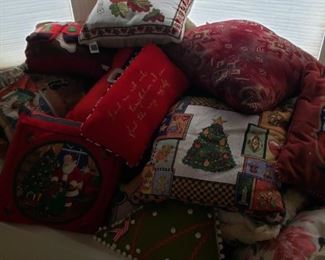 2 Bathtubs full of pillows