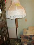 Floor Lamp with Victorian Shade