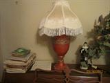 Table Lamp with Victorian Shade