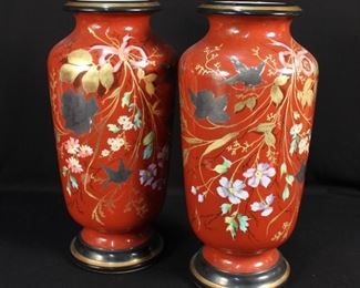Paris porcelain vases