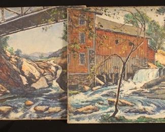 William Fisher river scenes