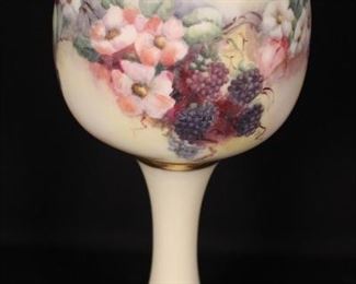 American  Beleek goblet