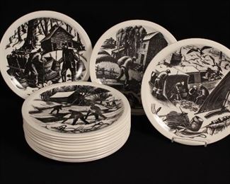 Wedgwood plates