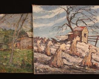 William Fisher farm scene