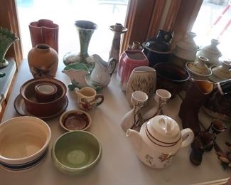 Weller Pottery, Anderson Designs, German and more