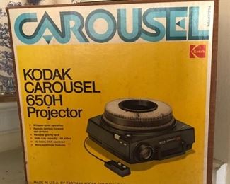 Vintage Kodak Carousel 650H Slide Projector