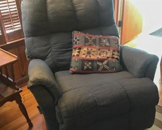 Upholstered recliner