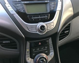 Console on 2013 Hyundai Elantra
