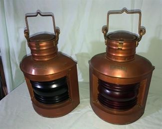 COPPER SHIP LANTERNS